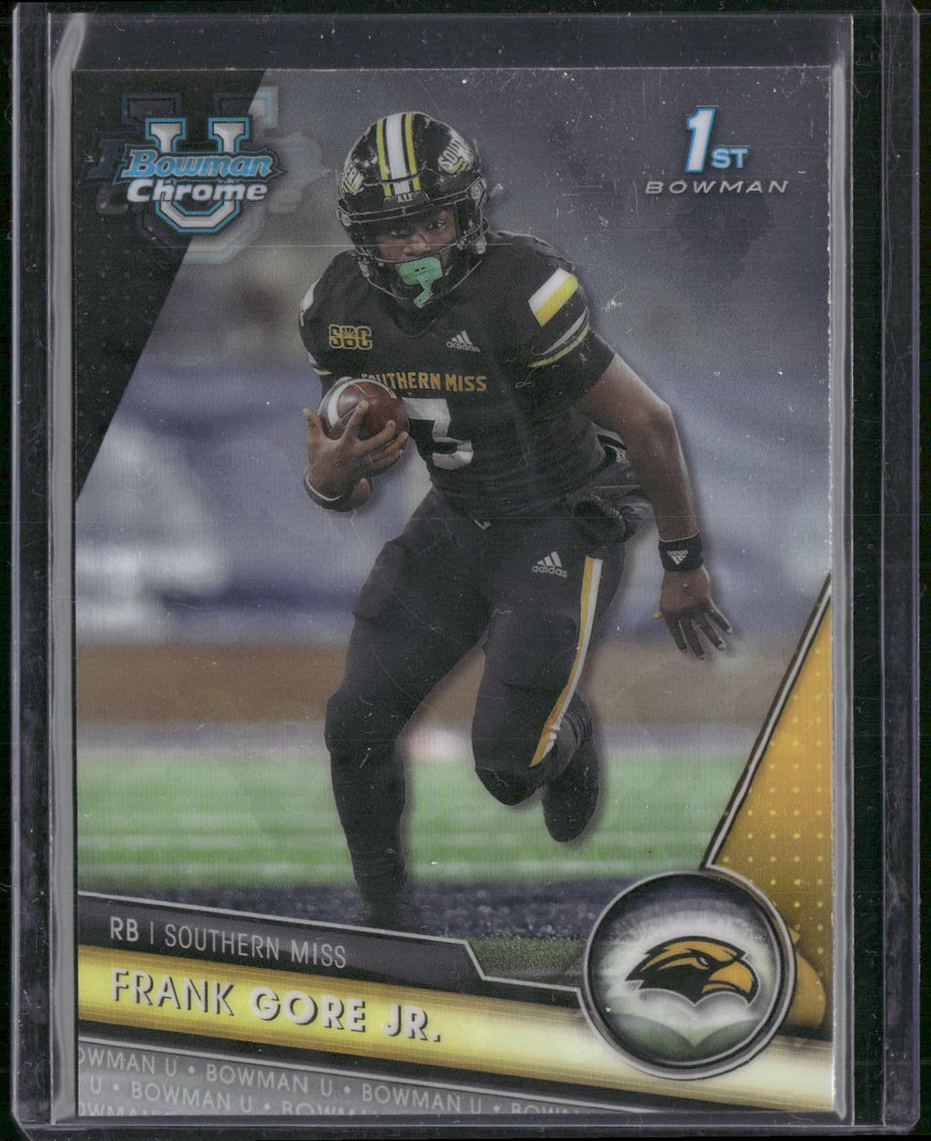2023 Bowman University Chrome #137 Frank Gore Jr.