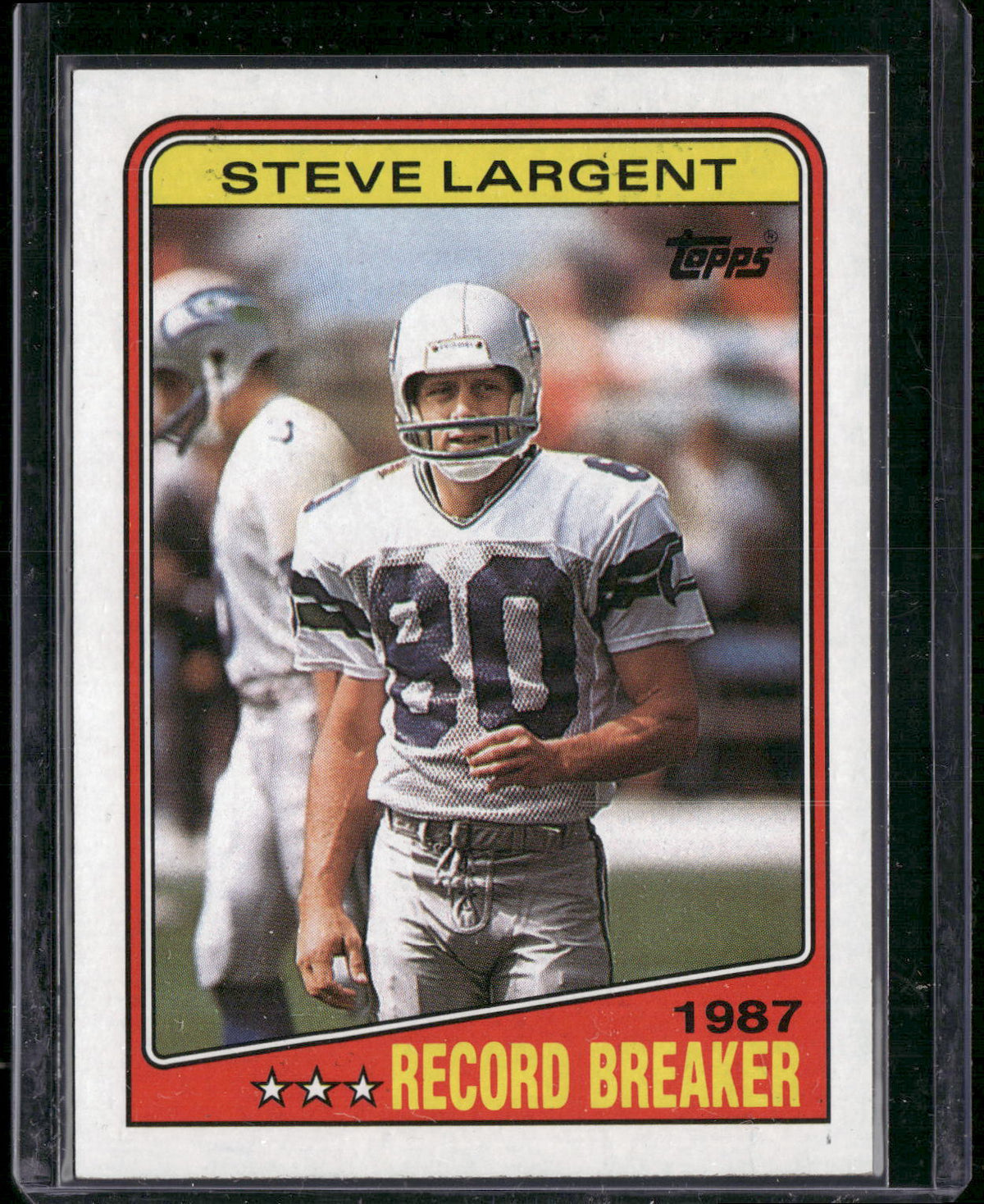 1988 Topps #3 Steve Largent