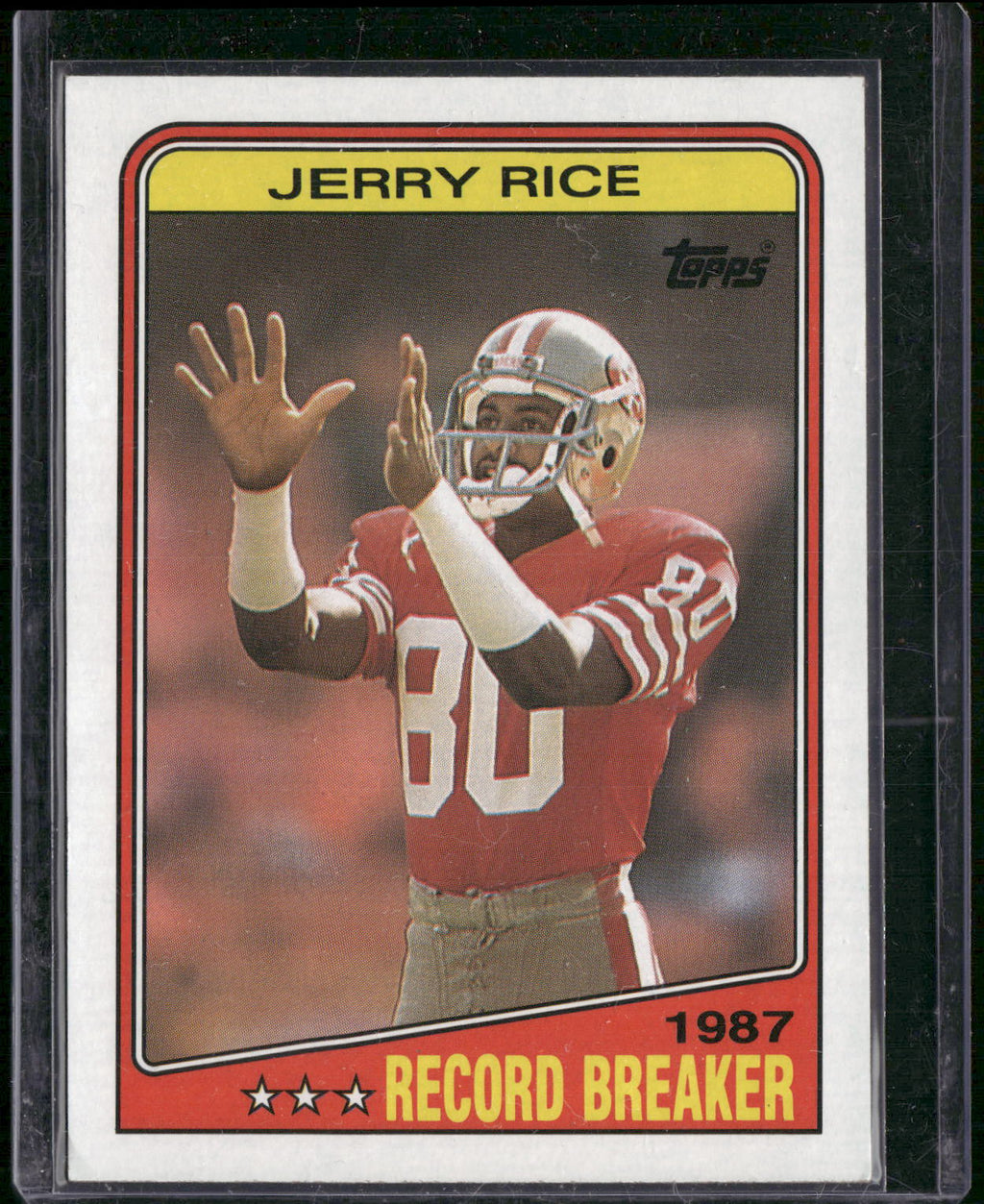 1988 Topps #6 Jerry Rice