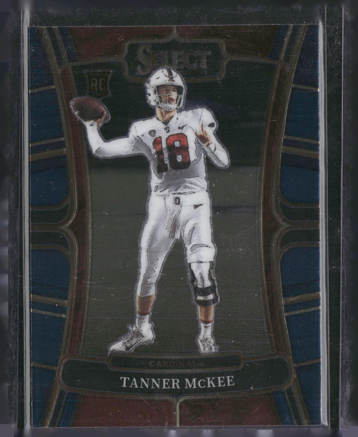 2023 Panini Select Draft Picks #22 Tanner McKee
