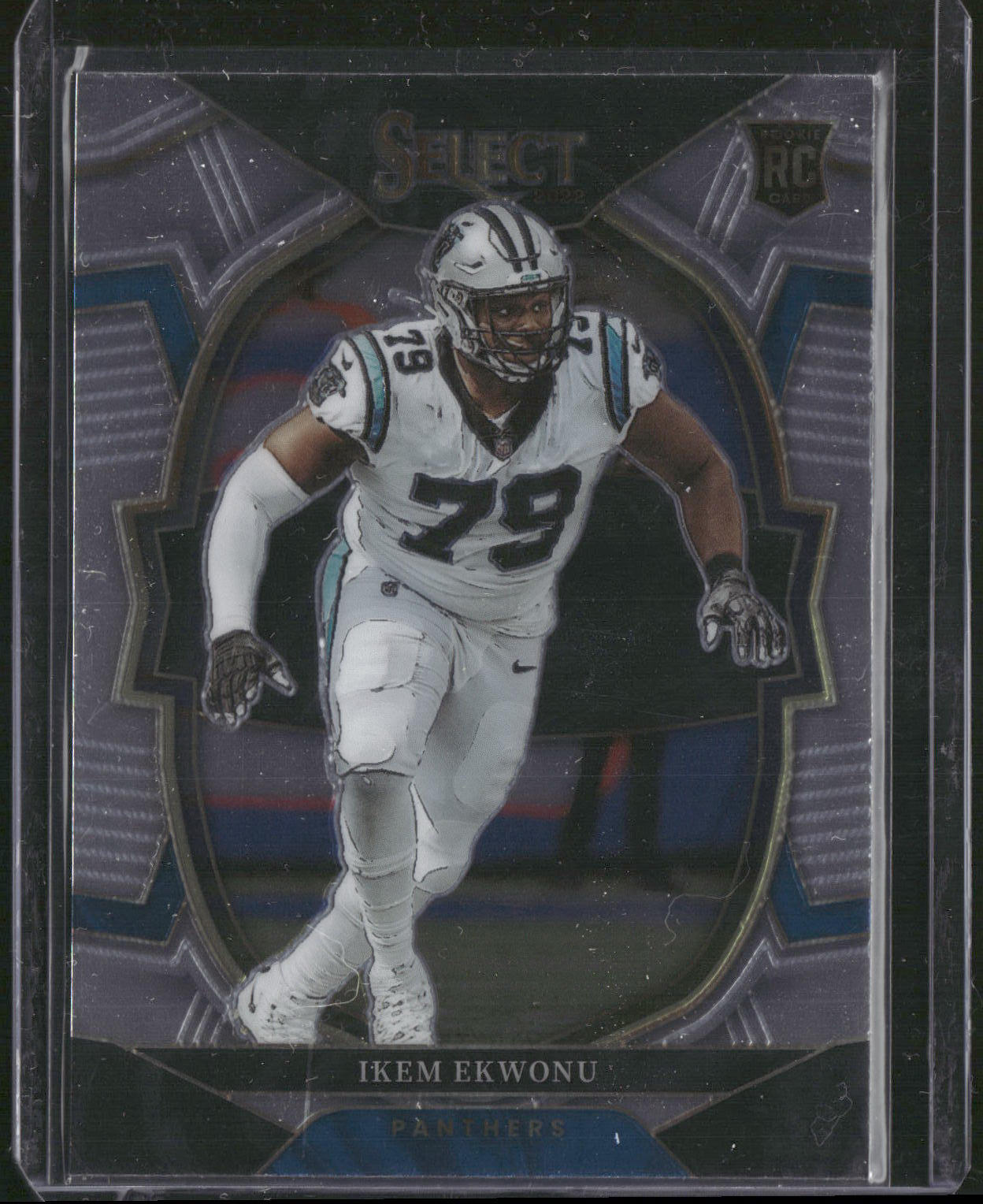 2022 Panini Select #34 Ikem Ekwonu