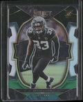 2022 Panini Select #43 Devin Lloyd Black and Green Prizm Die Cut