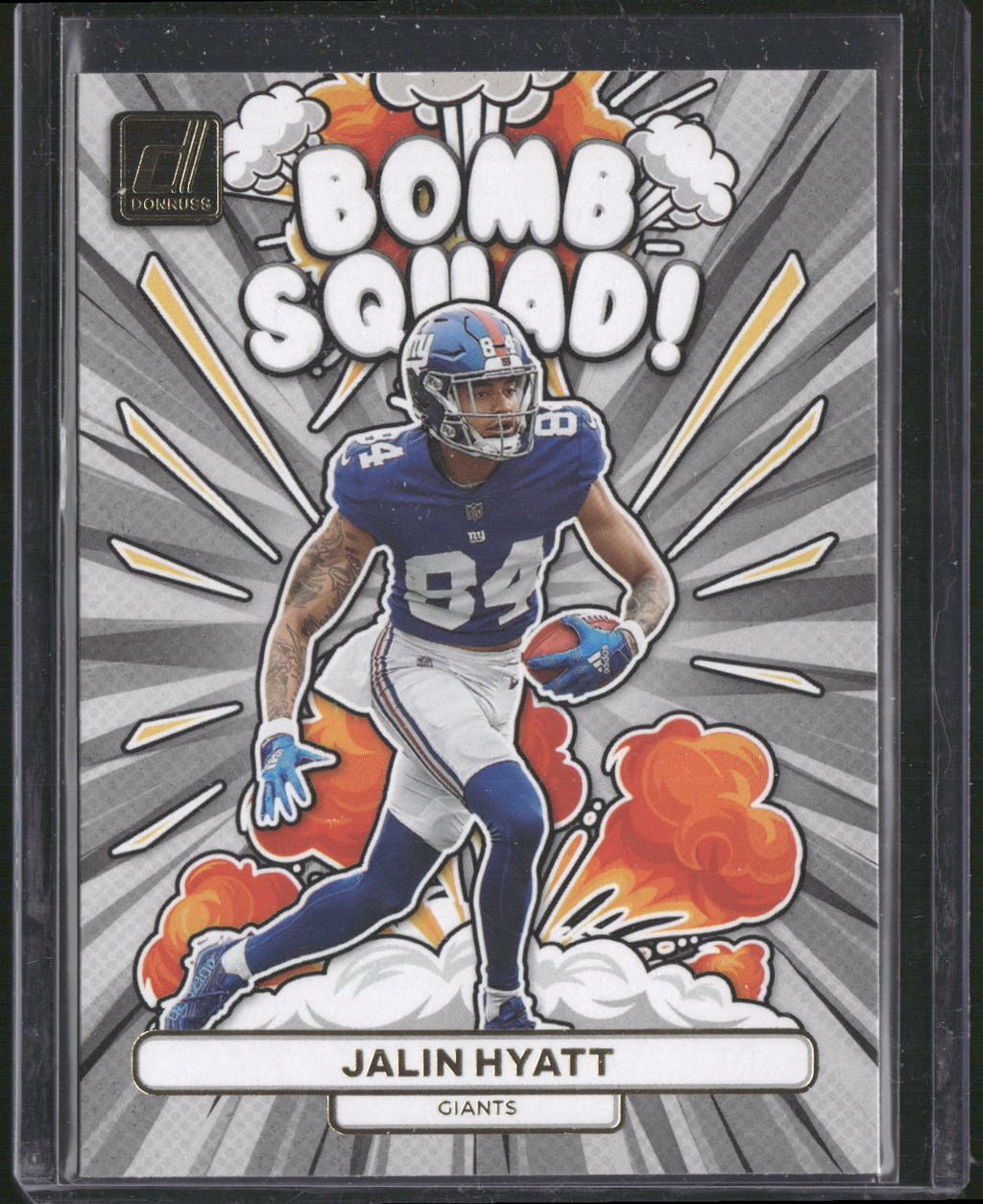 2023 Donruss #BS-19 Jalin Hyatt Bomb Squad