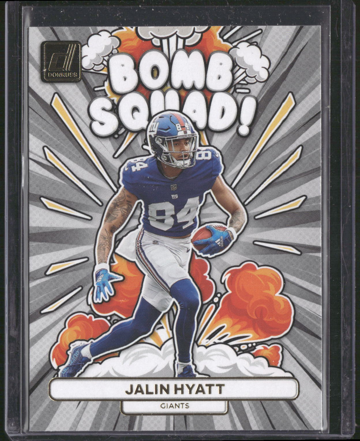 2023 Donruss #BS-19 Jalin Hyatt Bomb Squad