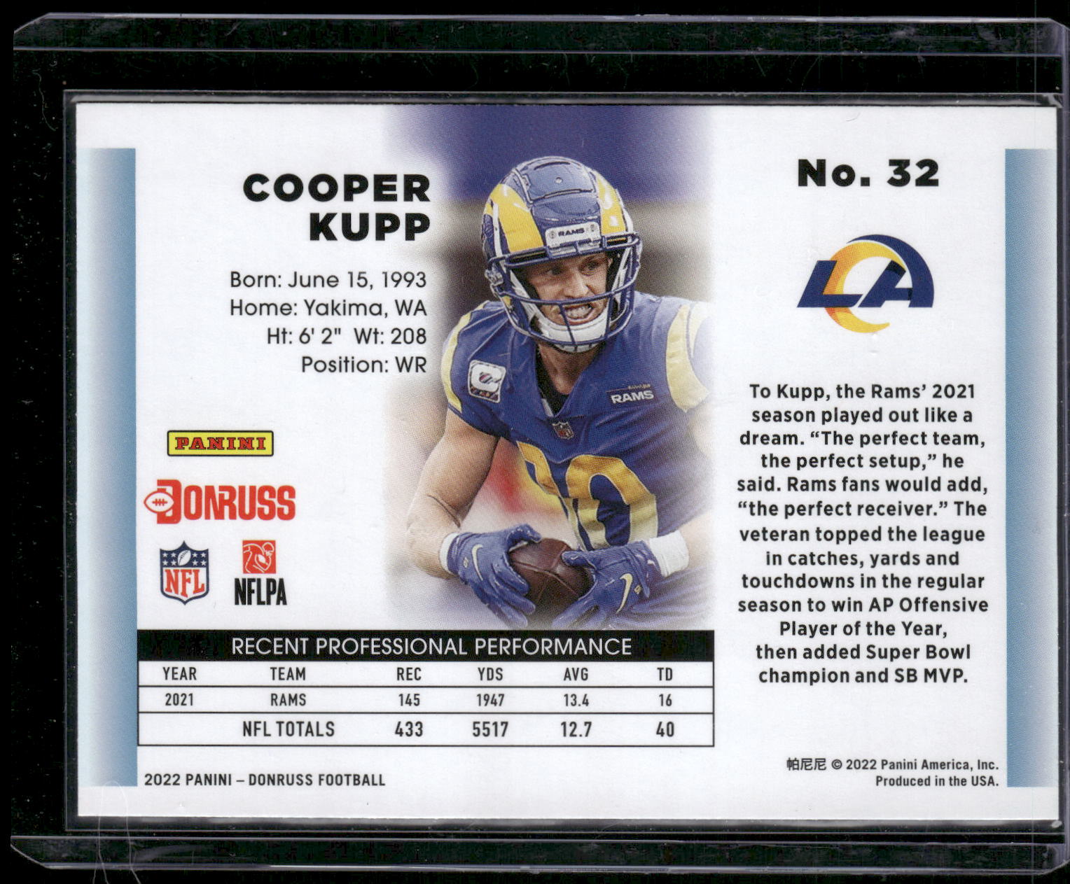 2022 Donruss #32 Cooper Kupp Retro 1992