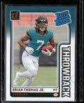 2024 Donruss #7 Brian Thomas Jr. Rated Rookies Throwback