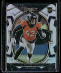 2022 Panini Select #25 Nik Bonitto Silver Prizm Die Cut