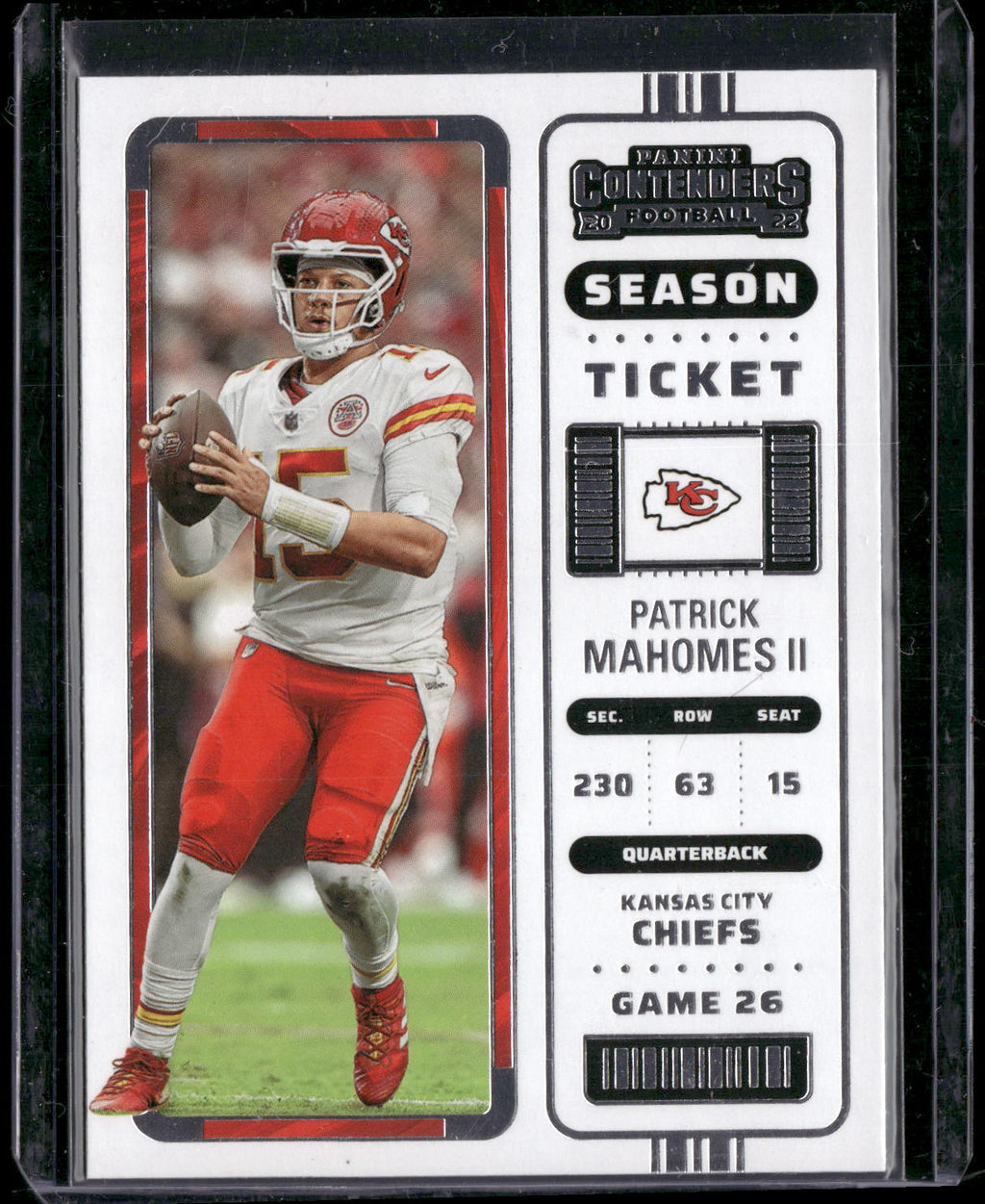 2022 Panini Contenders #58 Patrick Mahomes II