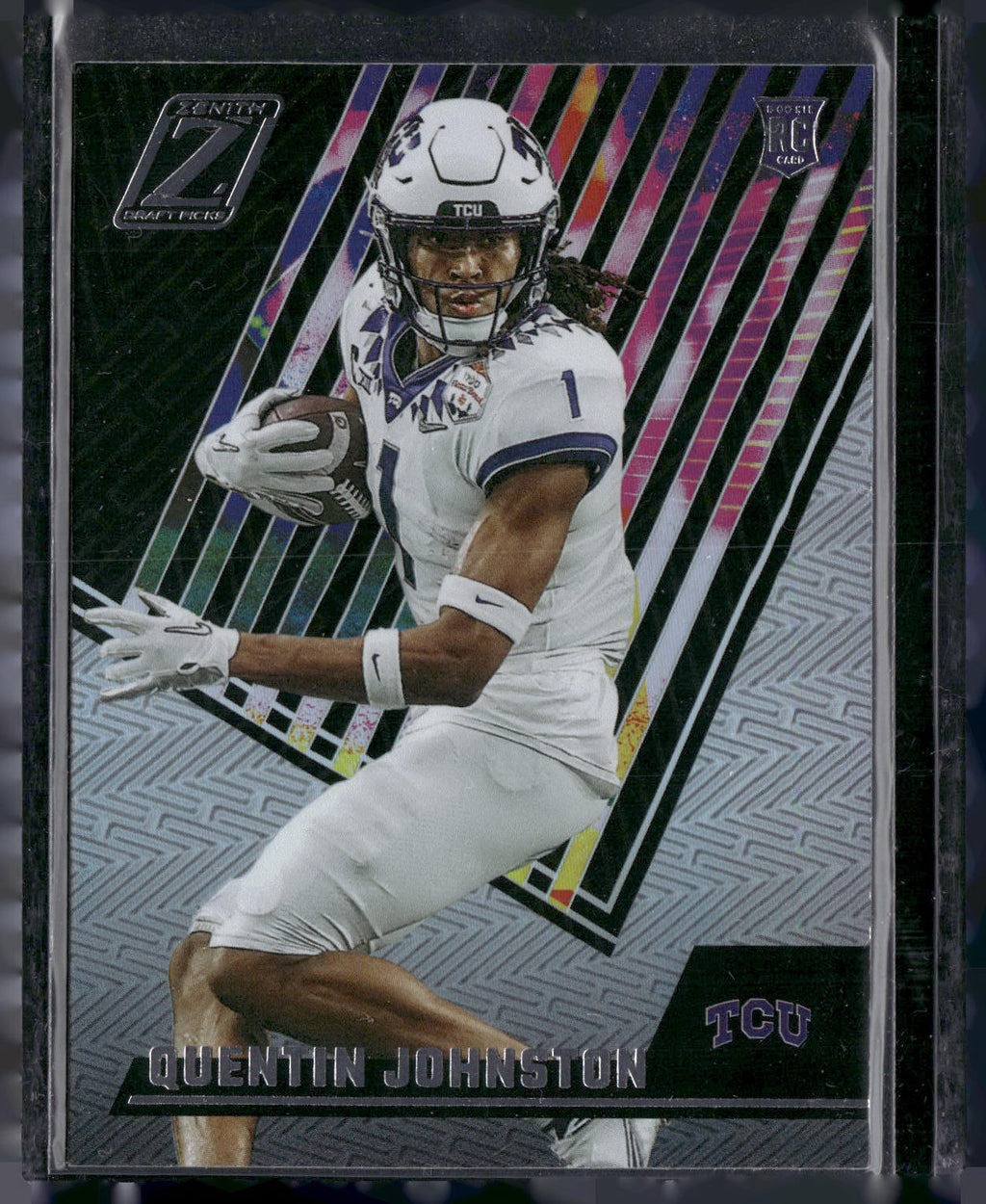 2023 Panini Chronicles Draft Picks #8 Quentin Johnston Zenith