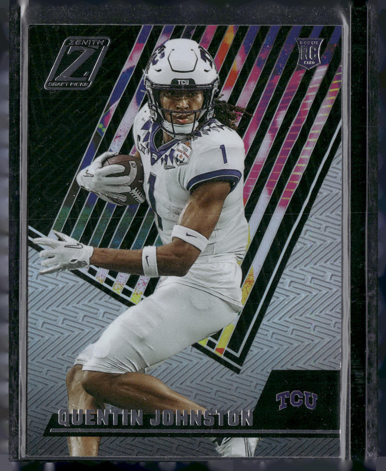 2023 Panini Chronicles Draft Picks #8 Quentin Johnston Zenith