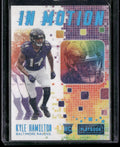2022 Panini Playbook #IM-38 Kyle Hamilton In Motion