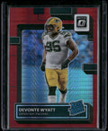 2022 Donruss Optic #255 Devonte Wyatt Red Hyper