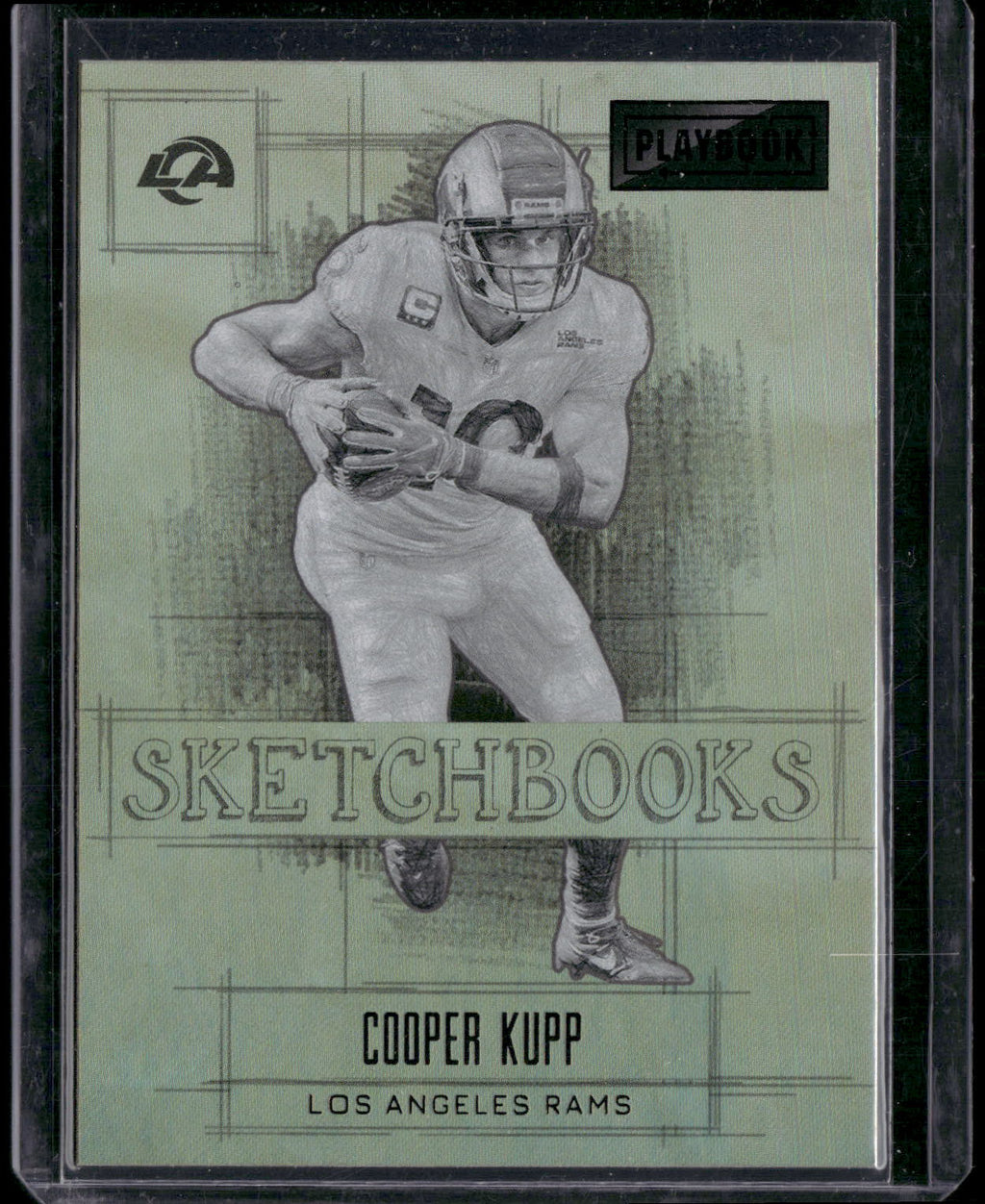 2022 Panini Playbook #18 Cooper Kupp Sketchbooks