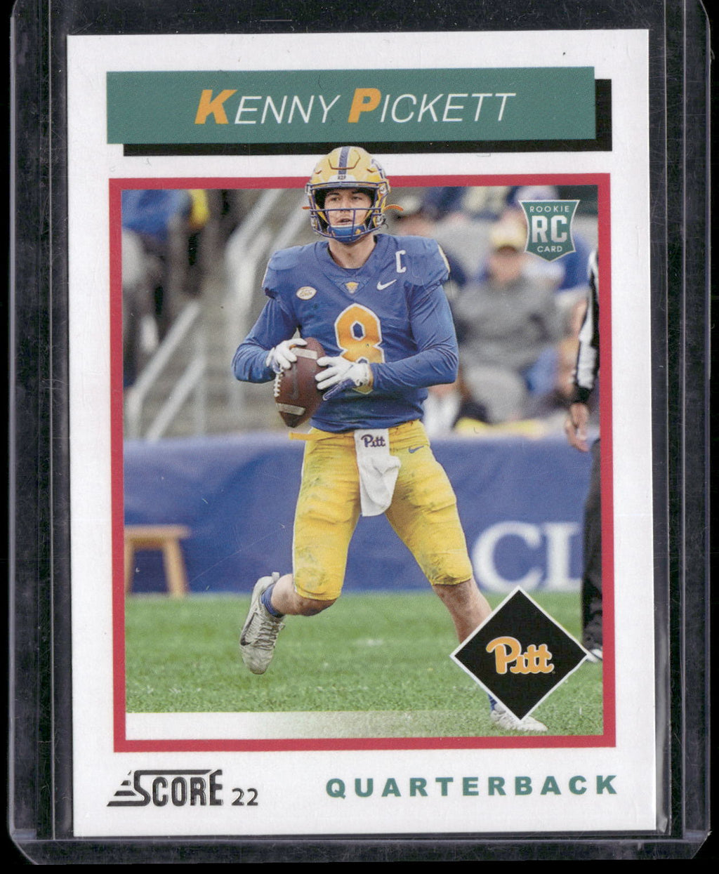 2022 Score #TB1 Kenny Pickett 1992 Throwback Rookie