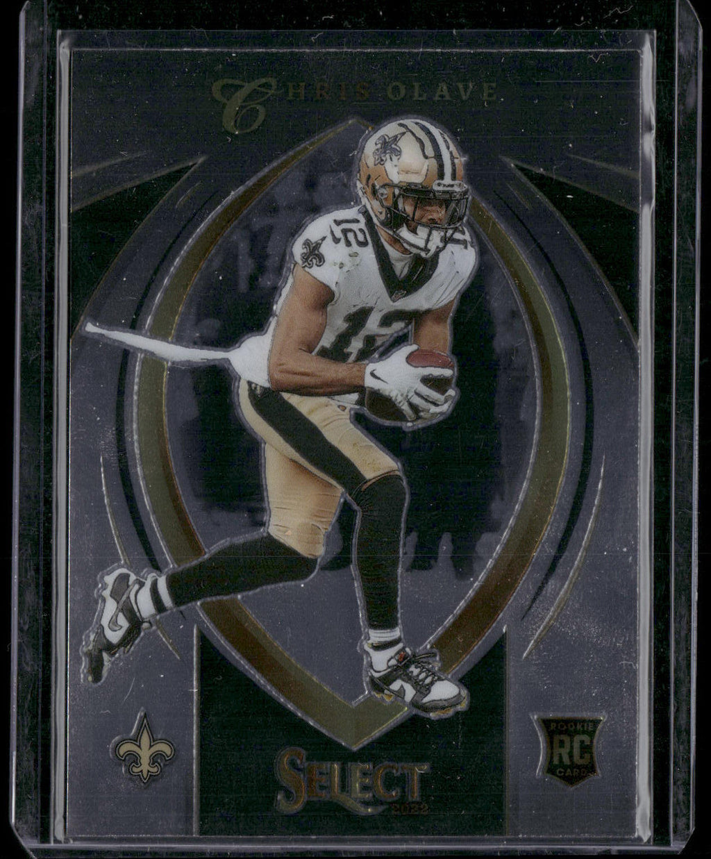 2022 Panini Select #SCR-9 Chris Olave Select Certified Rookies Prizm