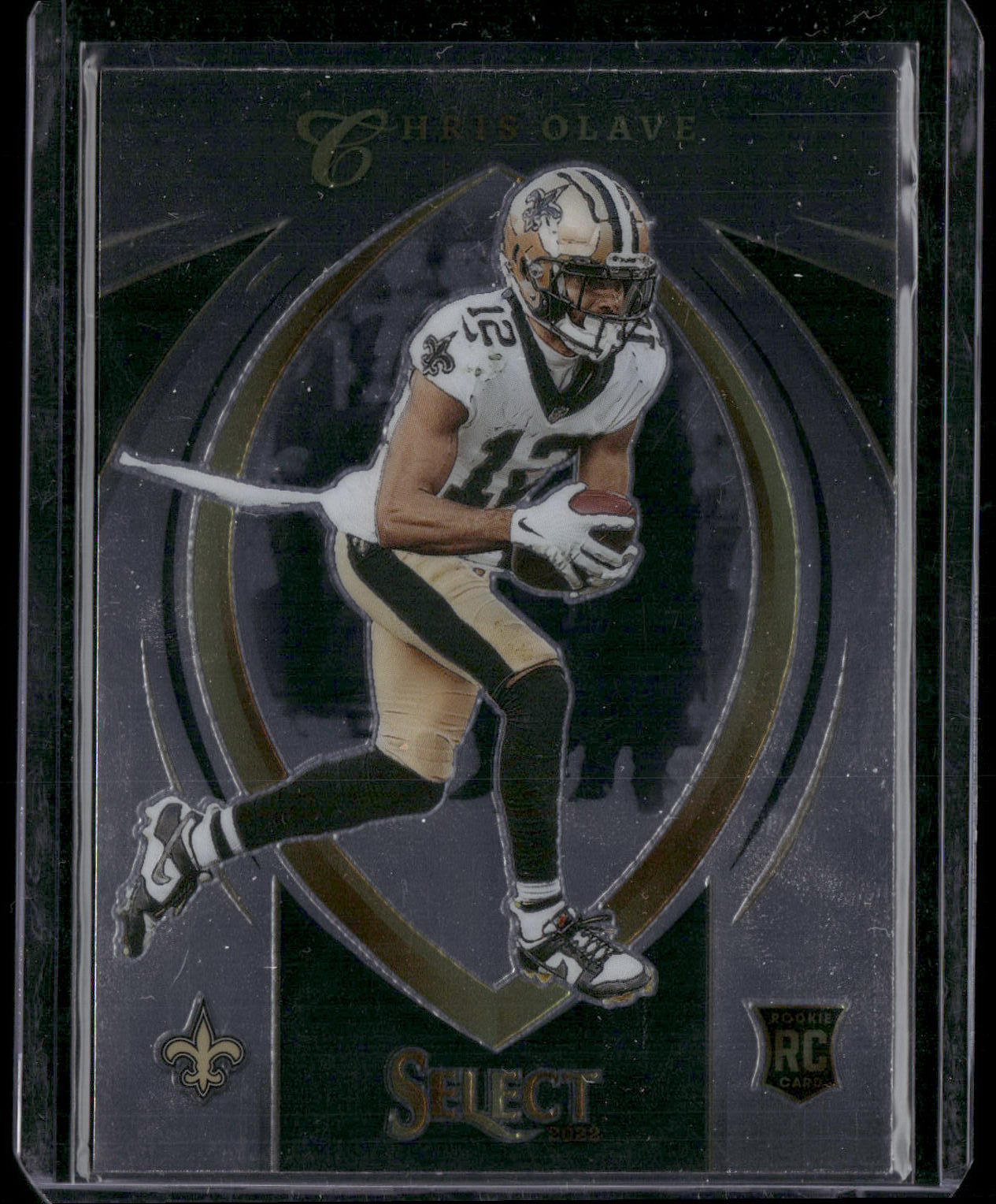 2022 Panini Select #SCR-9 Chris Olave Select Certified Rookies Prizm