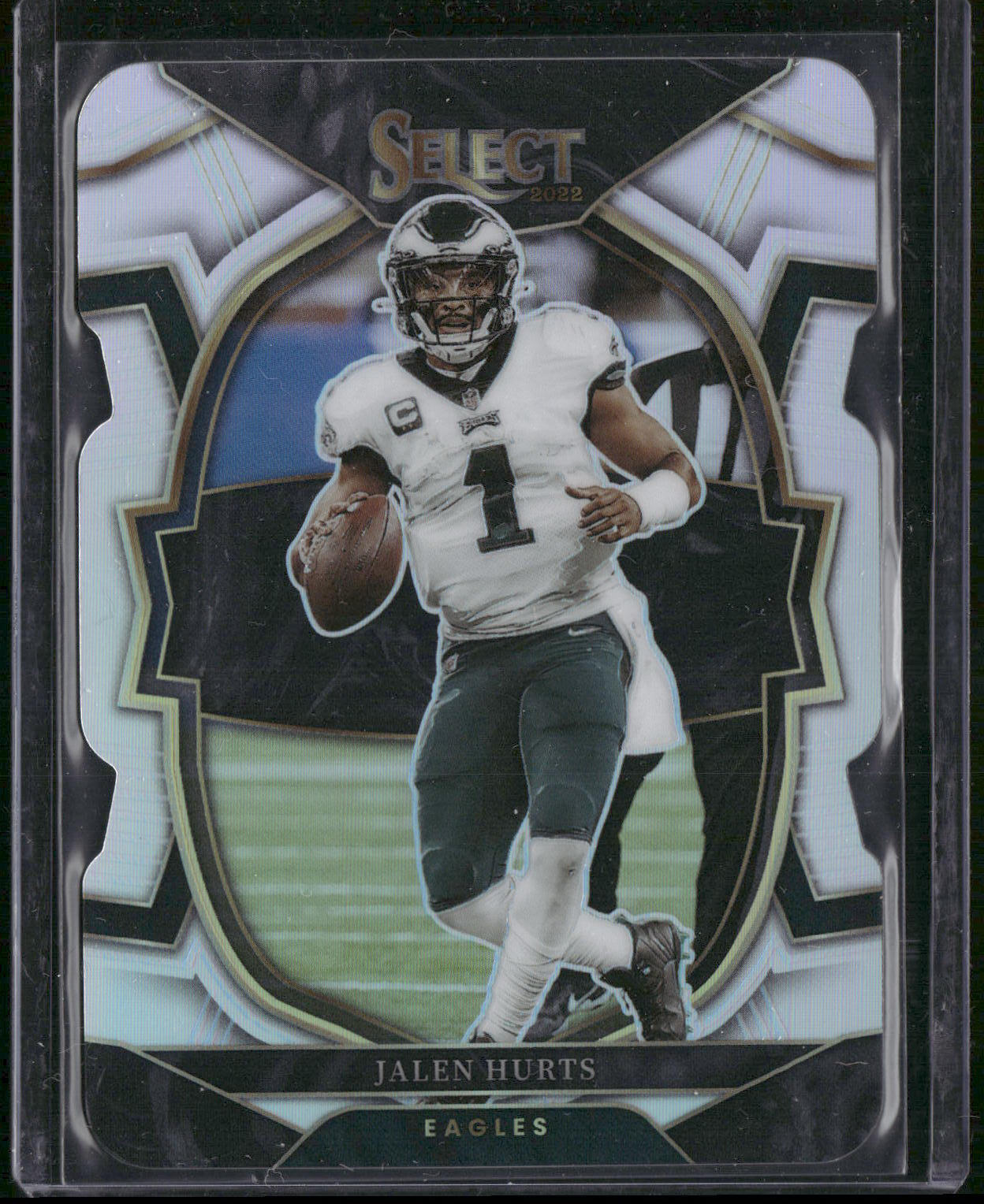 2022 Panini Select #79 Jalen Hurts Silver Prizm Die Cut