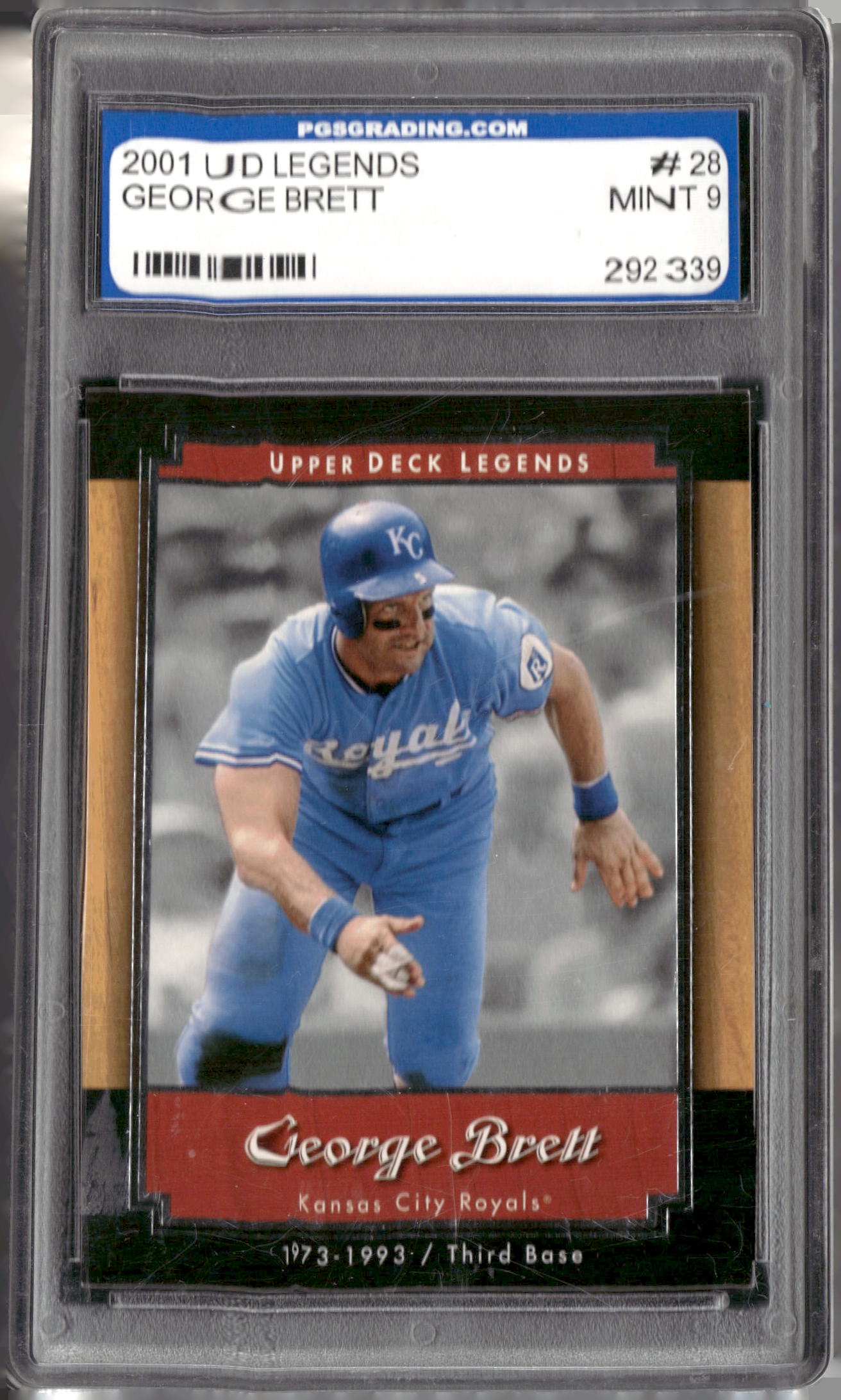 2001 Upper Deck Legends #28 George Brett