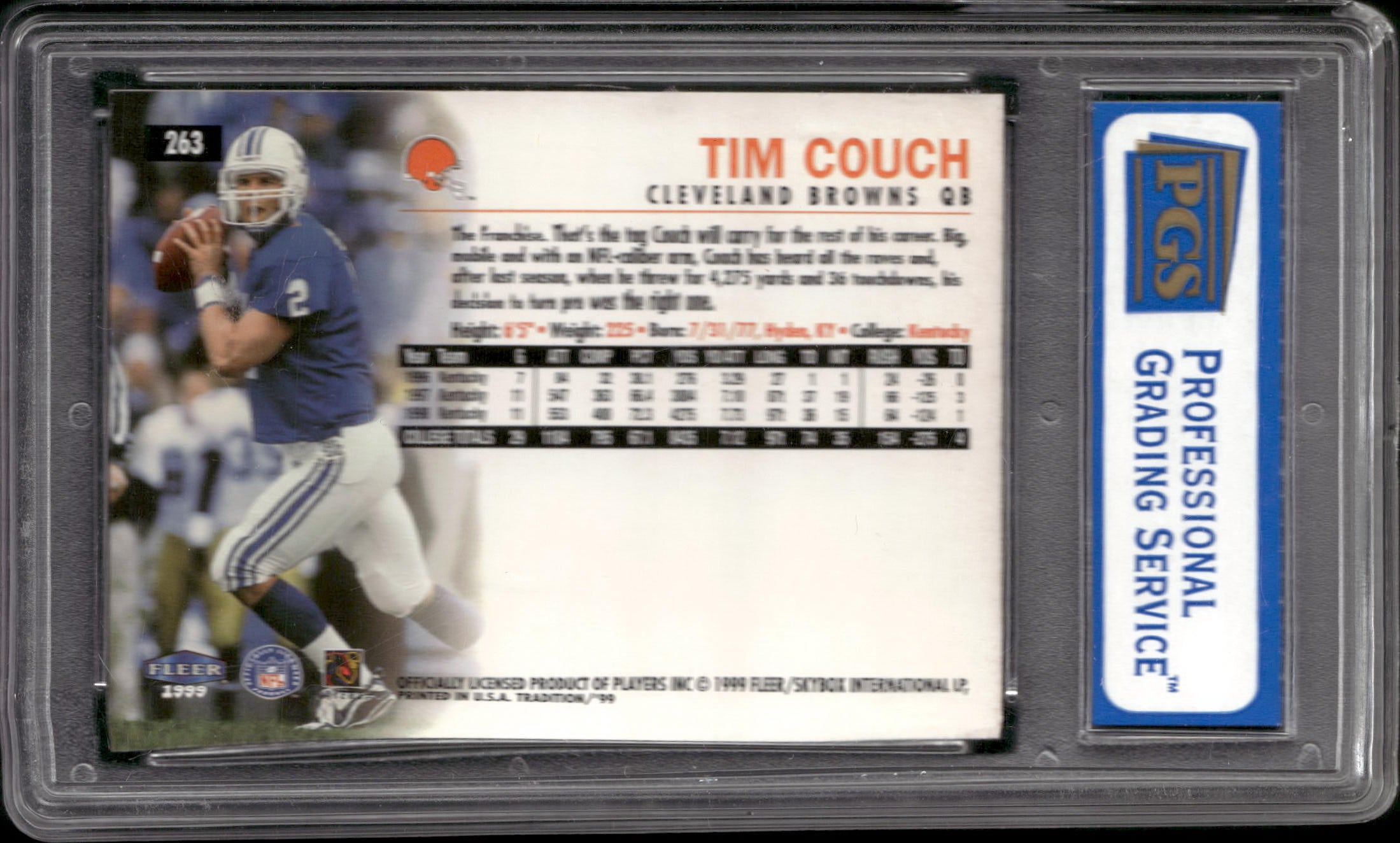 1999 Fleer Tradition #263 Tim Couch