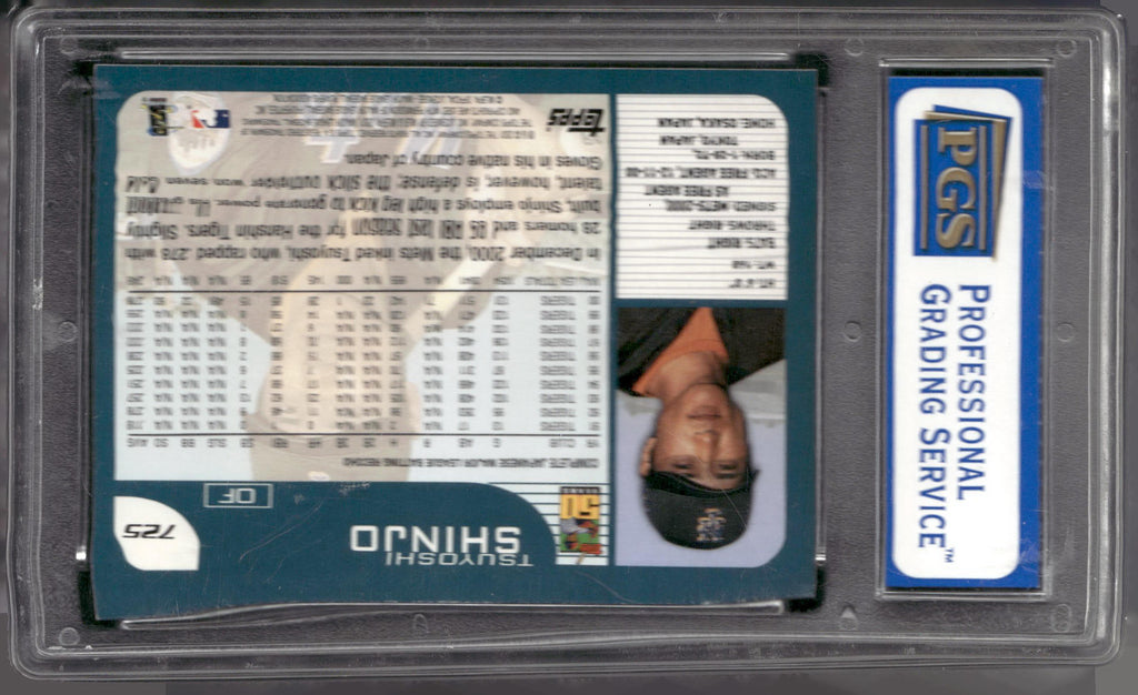 2001 Topps #725 Tsuyoshi Shinjo