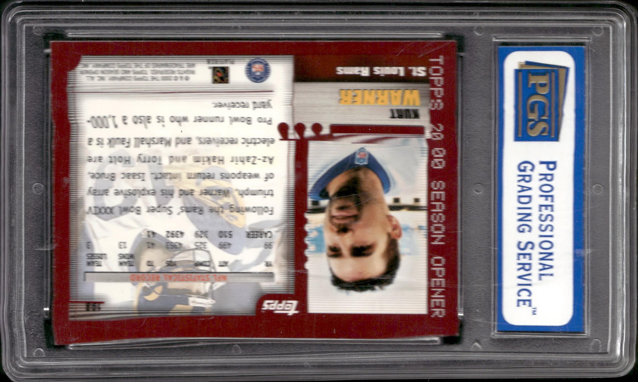 2000 Topps Season Opener #198 Kurt Warner