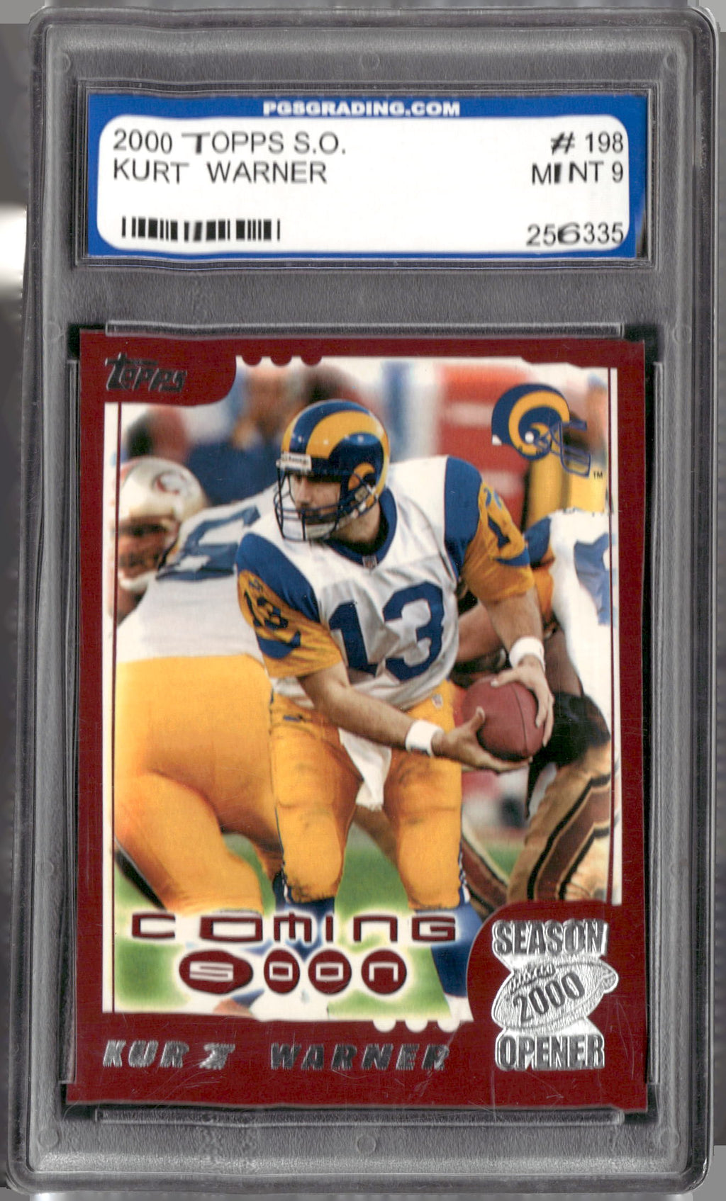 2000 Topps Season Opener #198 Kurt Warner