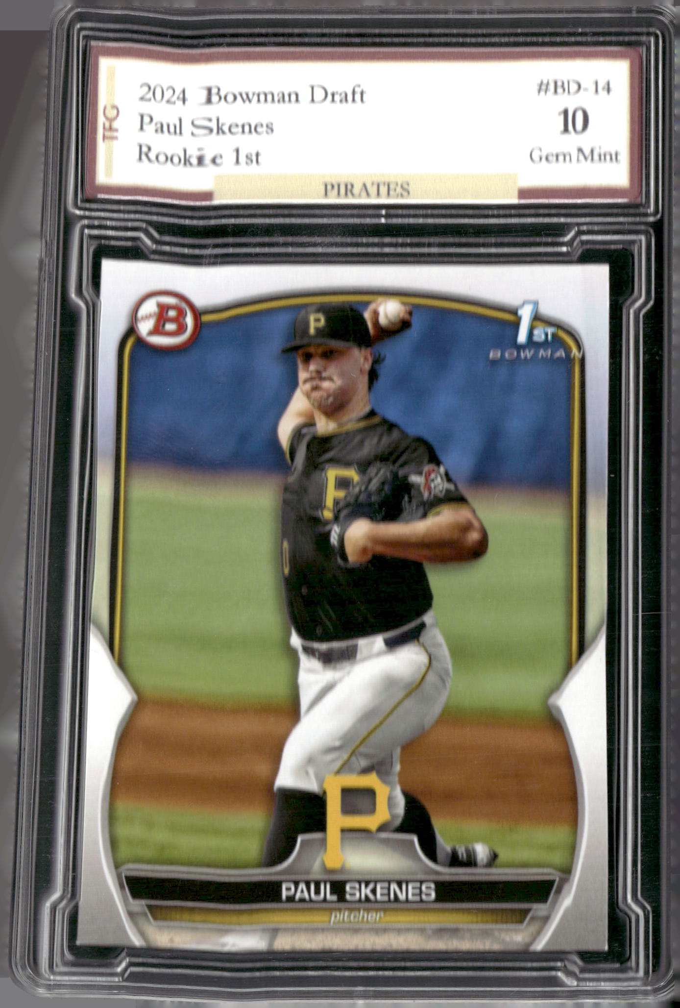 2023 Bowman Draft #BD-14 Paul Skenes