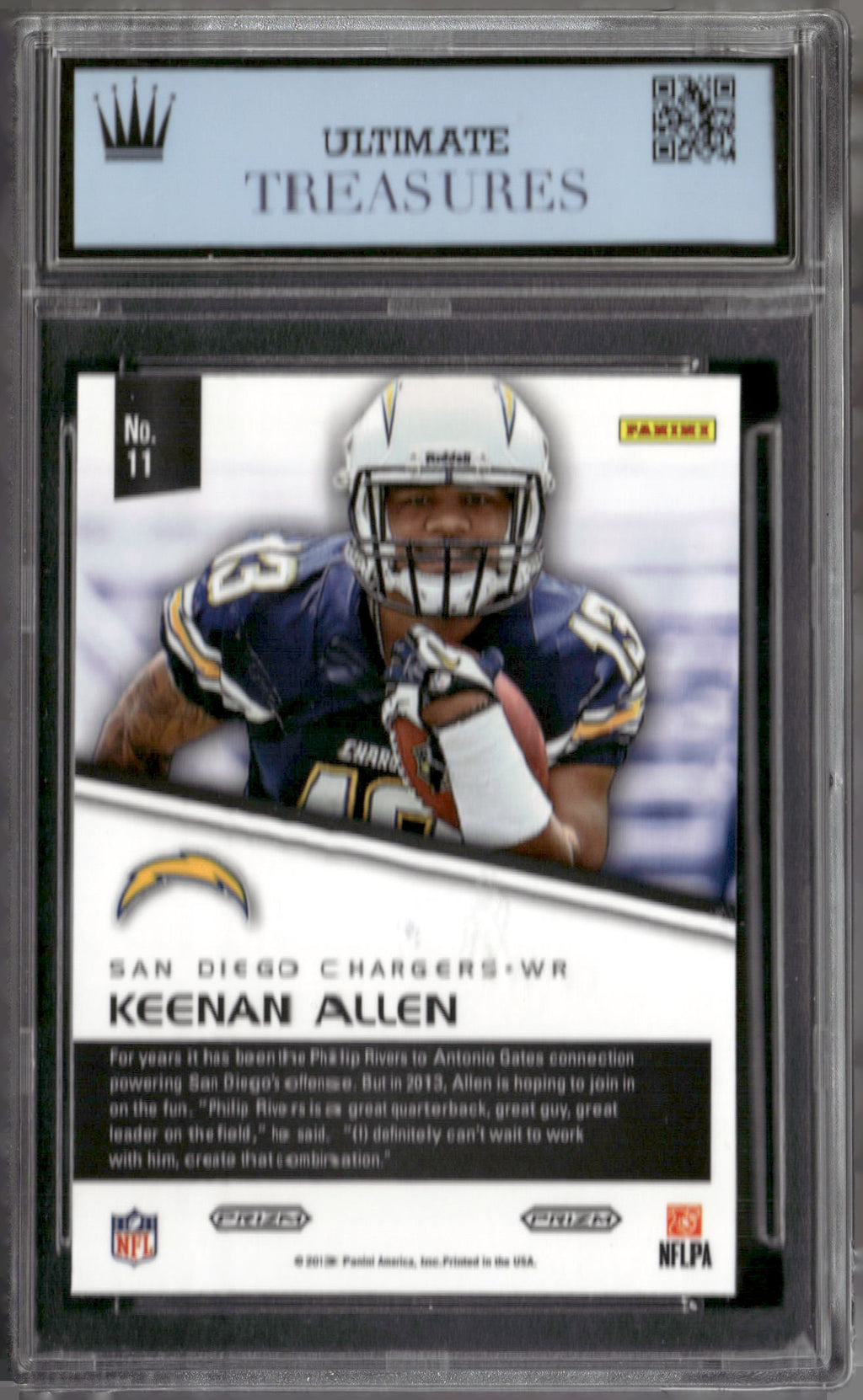 2013 Panini Prizm #11 Keenan Allen Building Blocks