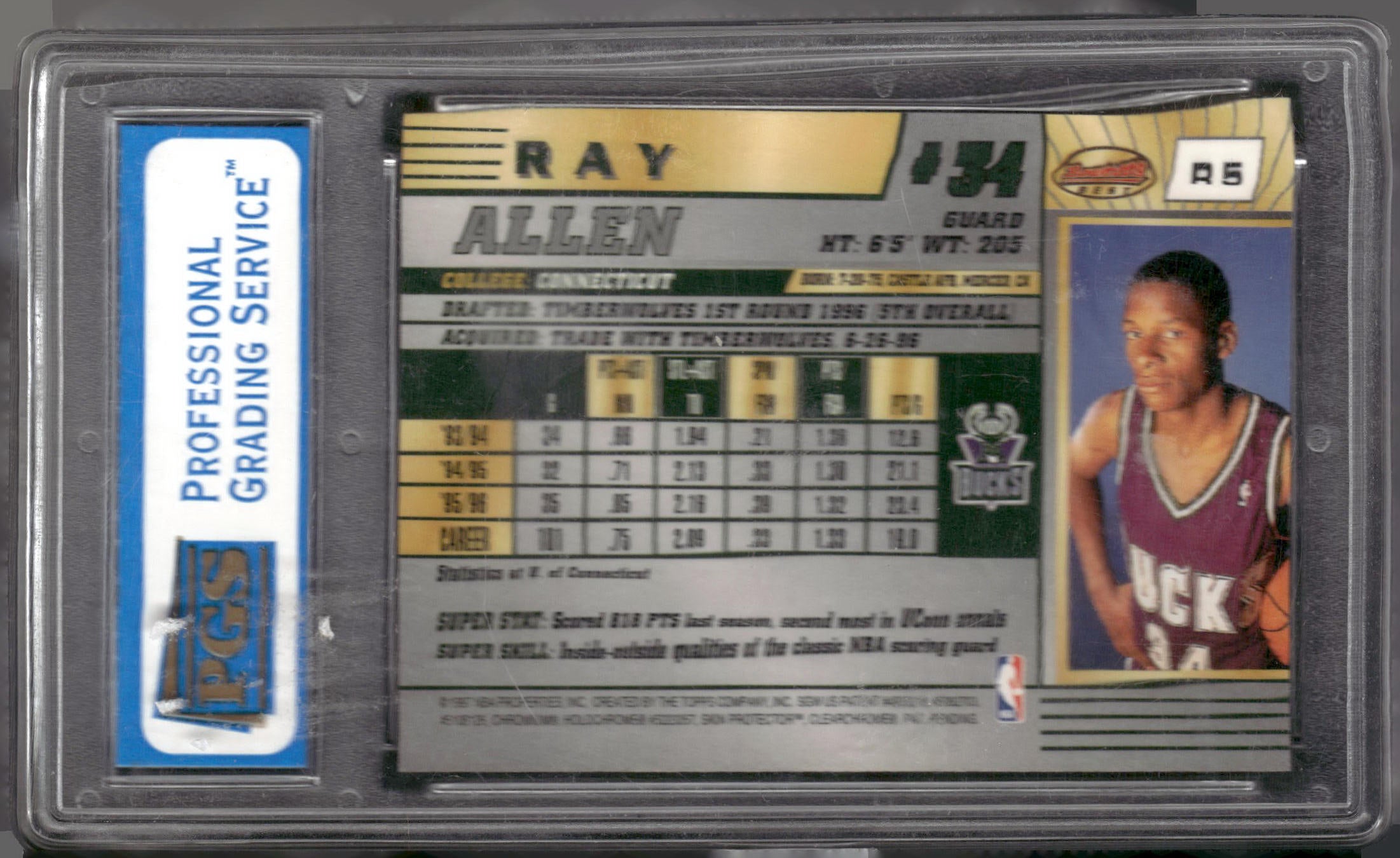 1996-97 Bowman's Best #R5 Ray Allen