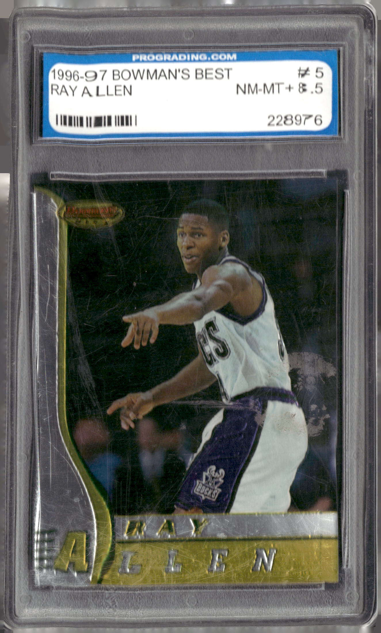 1996-97 Bowman's Best #R5 Ray Allen