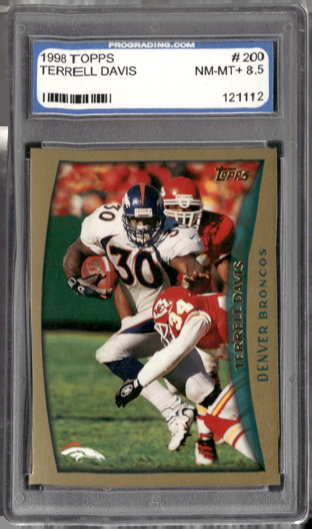 1998 Topps #200 Terrell Davis