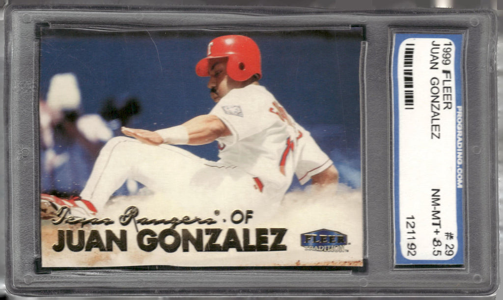 1999 Fleer Tradition #29 Juan Gonzalez