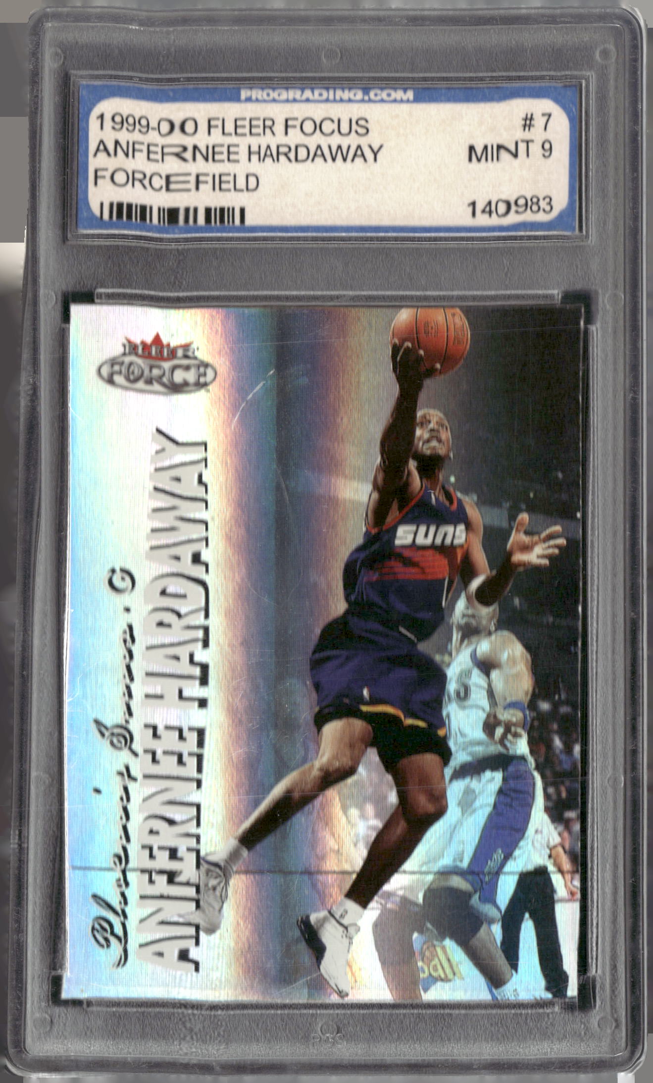 1999-00 Fleer Force #7 Anfernee Hardaway Forcefield