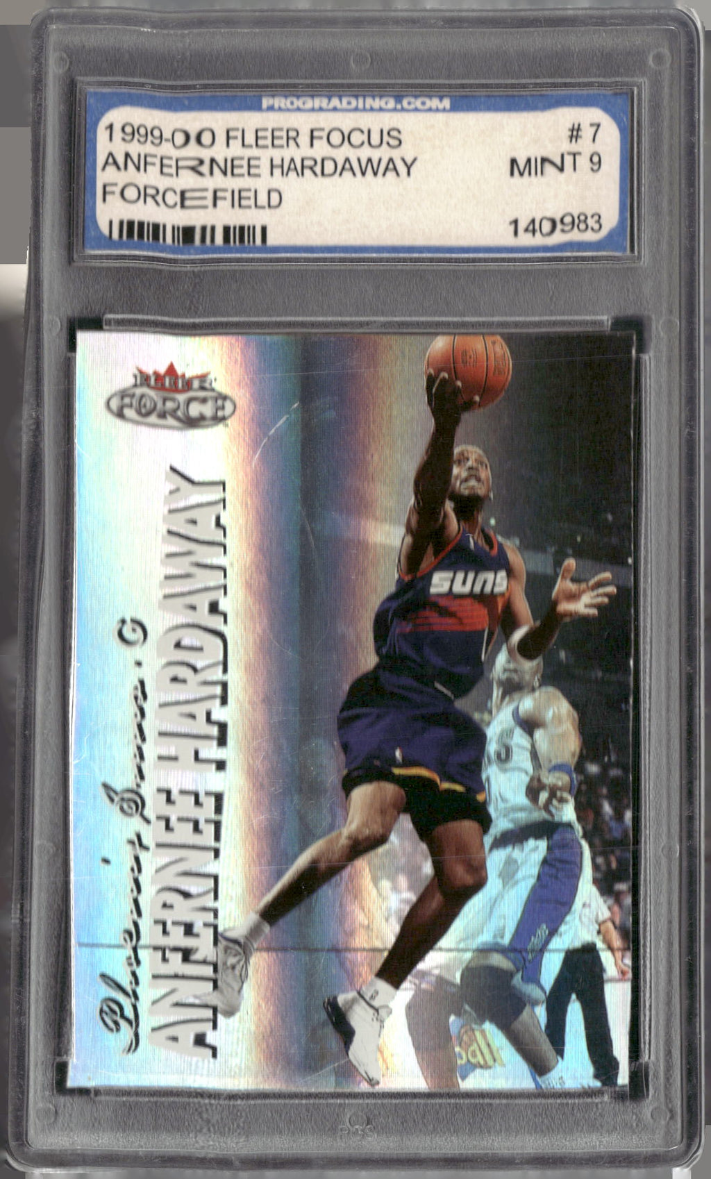 1999-00 Fleer Force #7 Anfernee Hardaway Forcefield