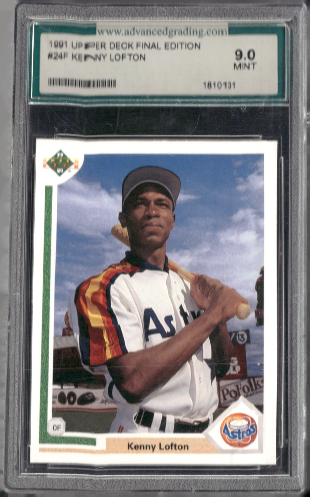 1991 Upper Deck Final Edition #24F Kenny Lofton