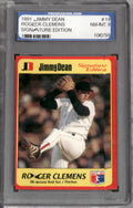 1991 Jimmy Dean Signature Edition #18 Roger Clemens