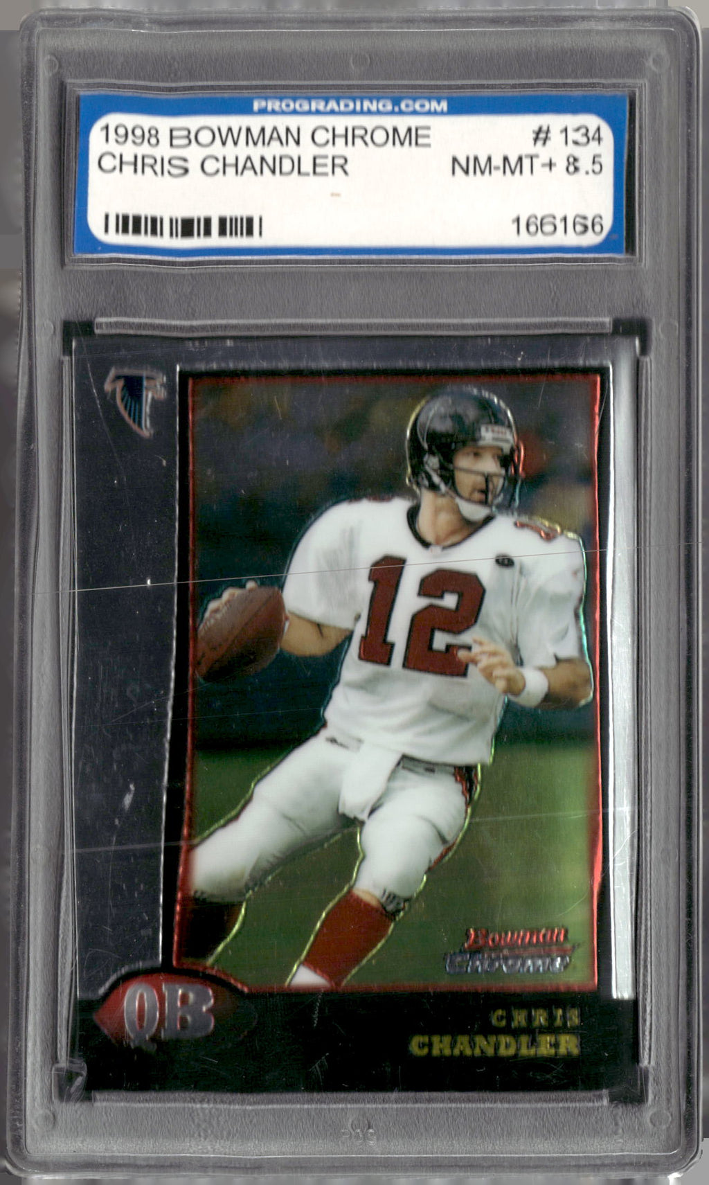 1998 Bowman Chrome #134 Chris Chandler