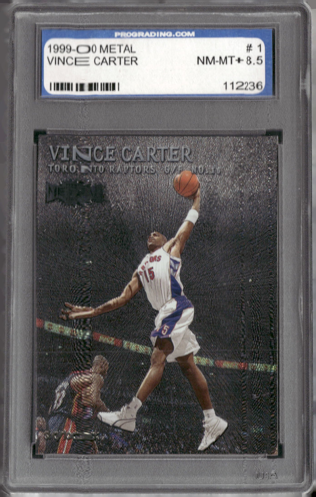1999-00 Metal #1 Vince Carter