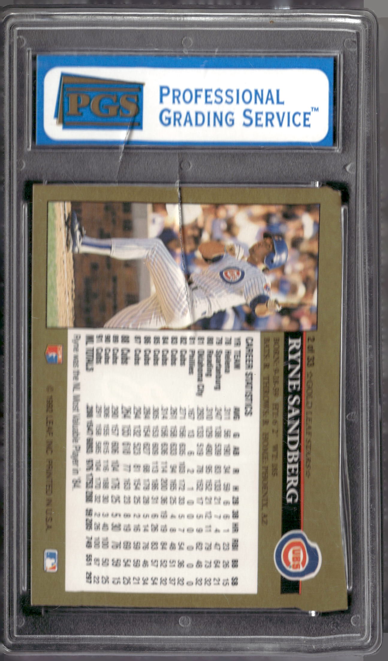 1992 Donruss #2 Ryne Sandberg Gold Leaf Stars Previews