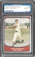 1990 Pacific Legends #66 Eddie Mathews