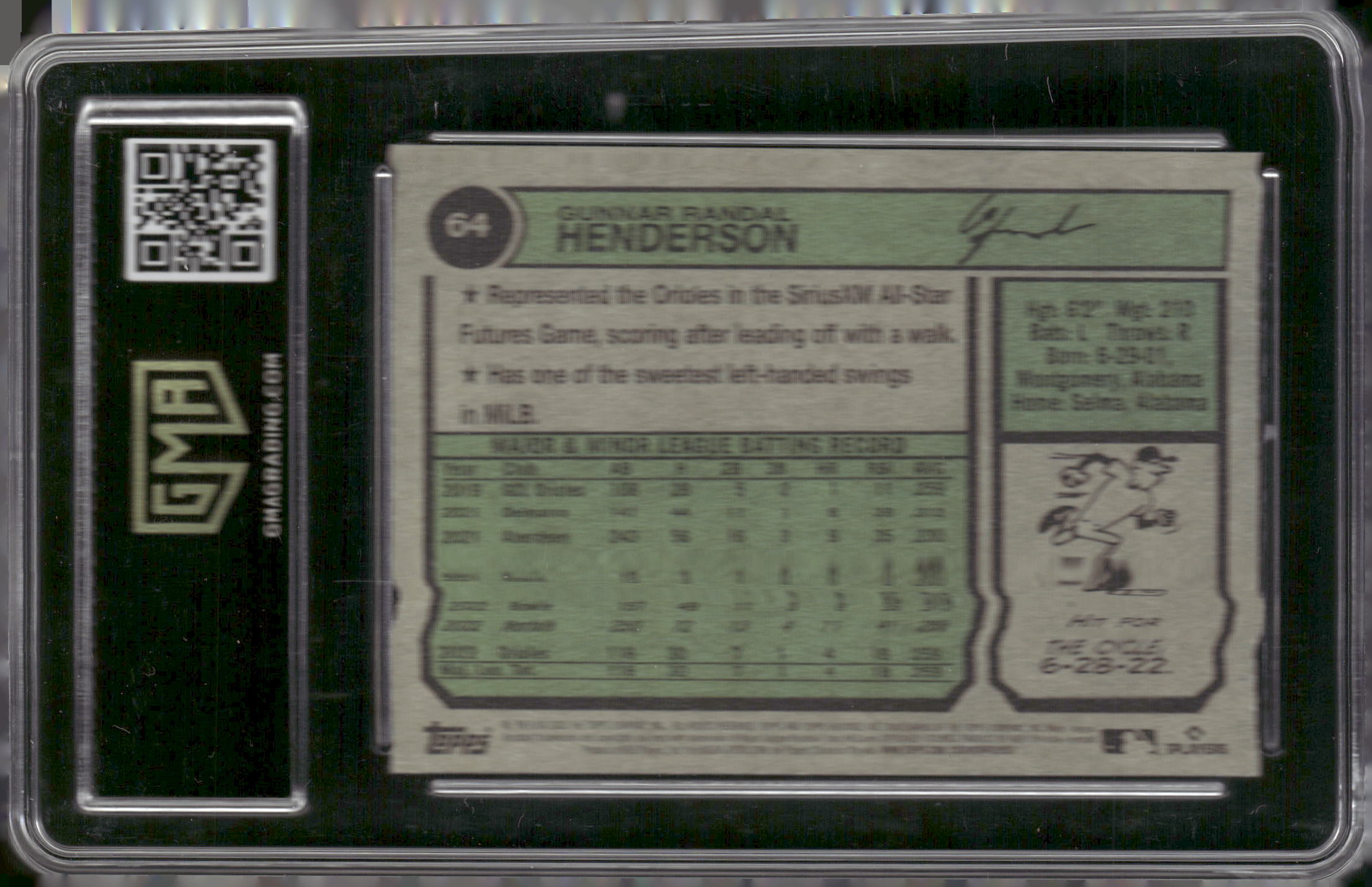 2023 Topps Heritage #64 Gunnar Henderson
