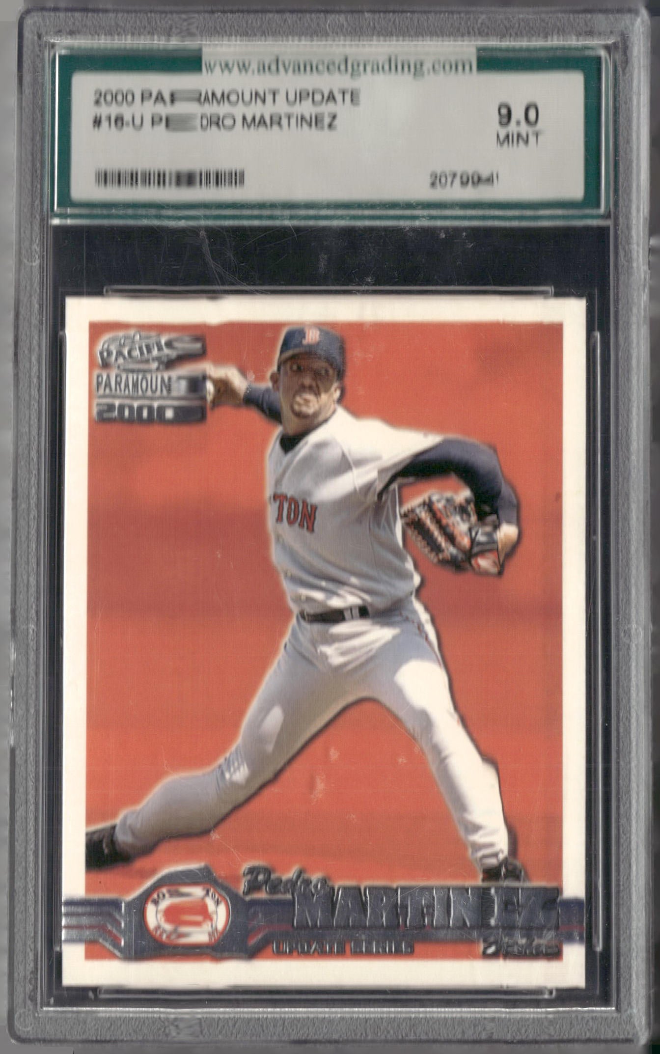 2000 Pacific Paramount Update #16-U Pedro Martinez