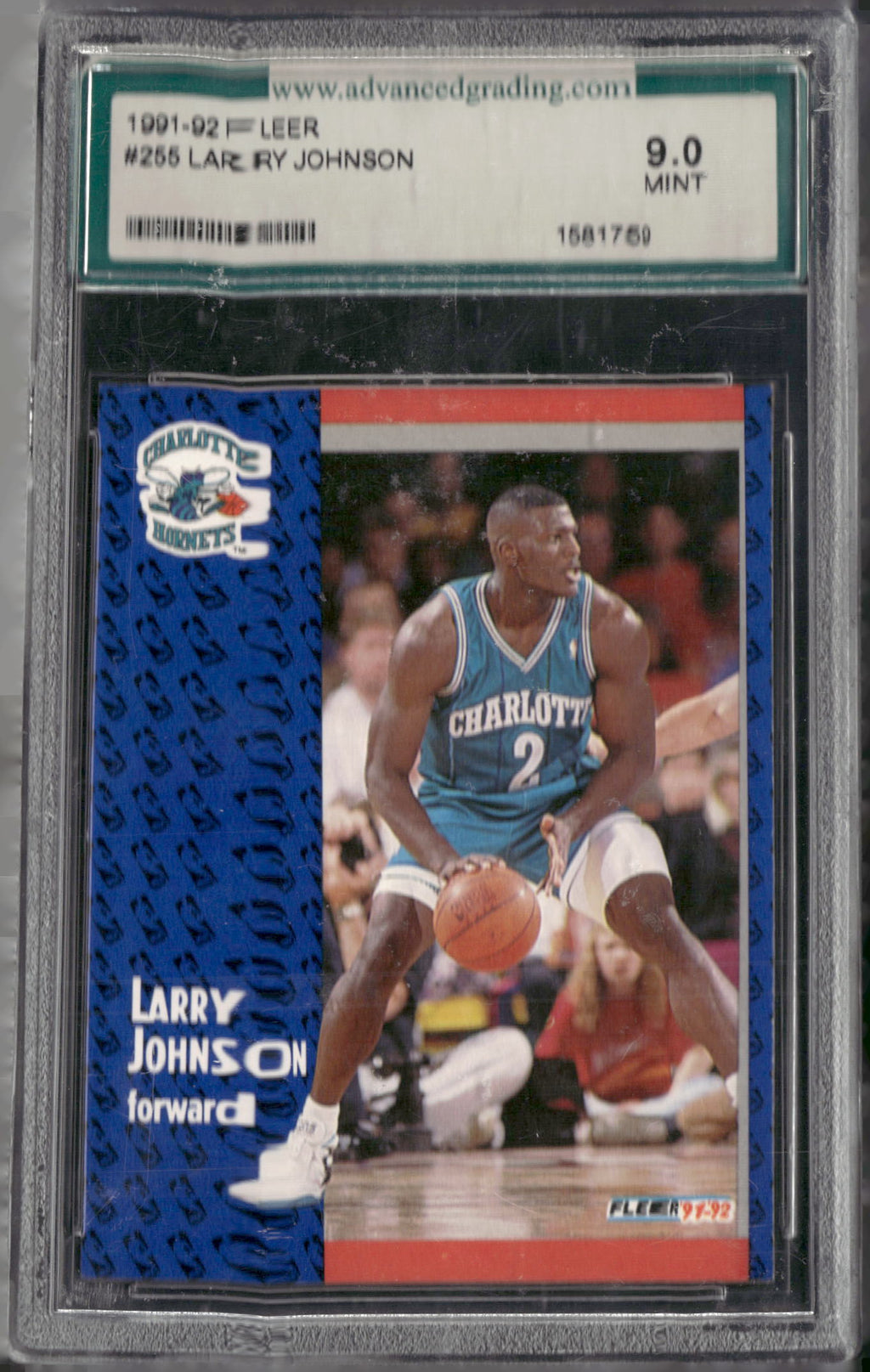 1991-92 Fleer #255 Larry Johnson