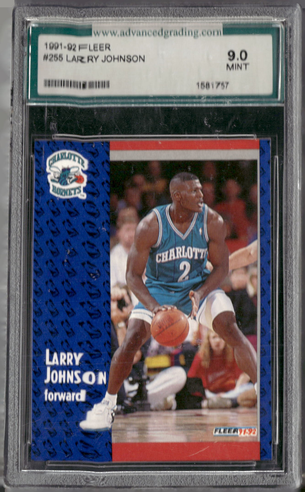 1991-92 Fleer #255 Larry Johnson