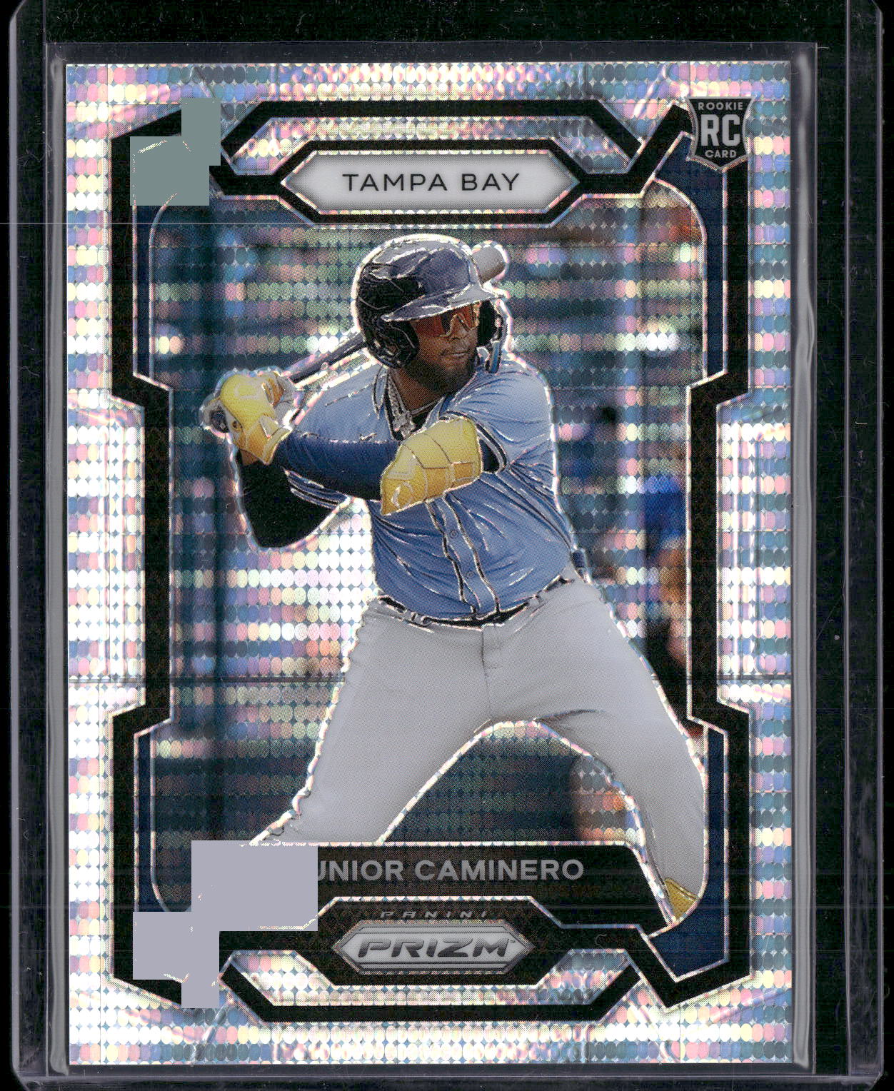 2024 Panini Prizm #291 Junior Caminero Pulsar Prizms #/499