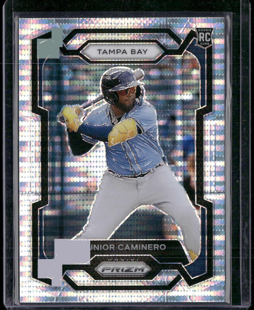 2024 Panini Prizm #291 Junior Caminero Pulsar Prizms #/499