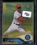 2021 Bowman Platinum #17 Luis Garcia Gold #/50
