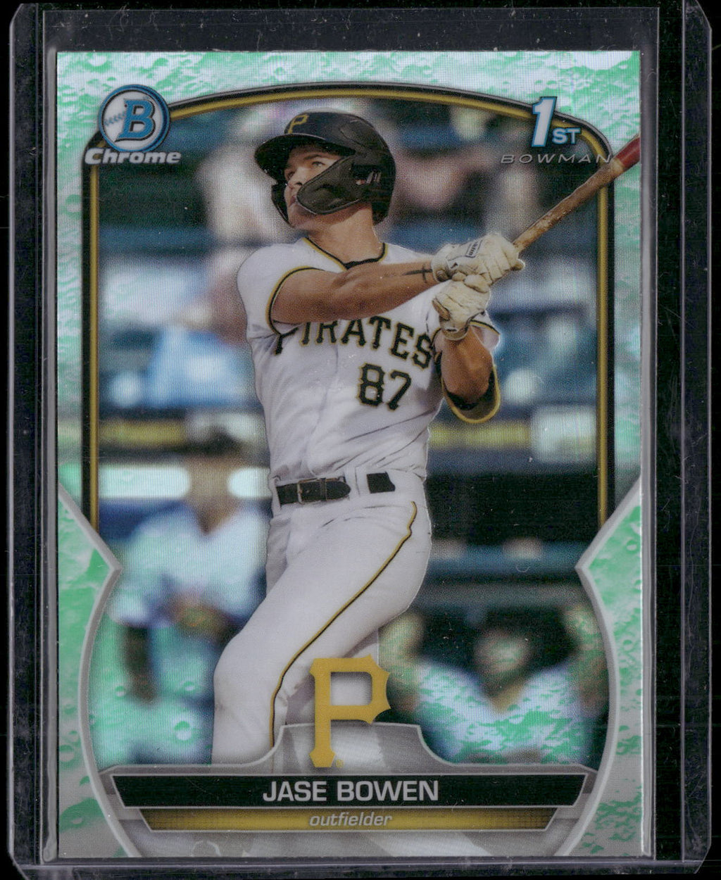 2023 Bowman #BCP-146 Jase Bowen Chrome Prospects Lunar Glow Refractors