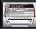 2023 Bowman #BCP-78 Ariel Almonte Chrome Prospects Lunar Glow Refractors