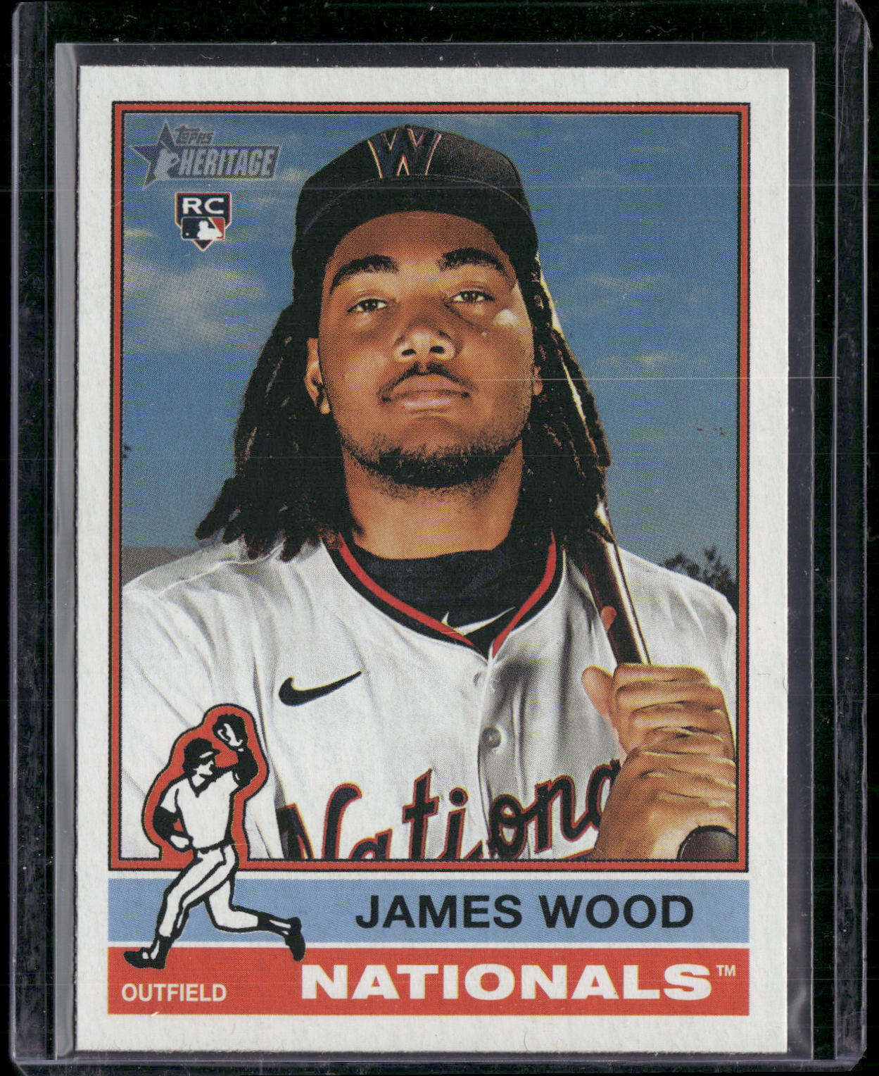 2025 Topps Heritage #231 James Wood